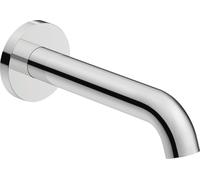 Duravit C.1 Bec déverseur pour baignoire, rosace ronde, saillie 205mm, C15240010010, Couleur: chrome