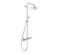 Duravit C.1 Colonne de douche en applique avec mitigeur thermostatique, C14280008010,