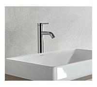 Duravit C.1 Colonne de douche L mitigeur lavabo C11030002010 chrome, sans garniture d'écoulement, saillie 136mm