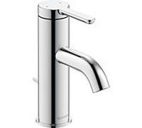 Duravit C.1 Colonne de douche S mitigeur lavabo C11010001010 chromé, avec vidage, projection 91 mm