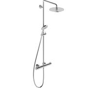 Duravit C.1 ensemble de douche mural avec thermostat oui chrome C14280008010
