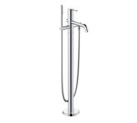 Duravit C.1 - Mitigeur de baignoire au sol, avec accessoires, chrome C15250000010