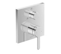 Duravit C.1 - Mitigeur de baignoire encastré, pour 2 sorties, chrome C15210011010