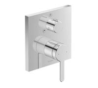 Duravit C.1 - Mitigeur de baignoire encastré, pour 2 sorties, chrome C15210017010