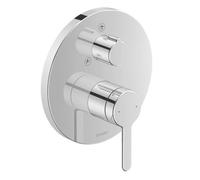 Duravit C.1 - Mitigeur de douche encastré, pour 2 sorties, chrome C14210012010