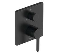 Duravit C.1 - Mitigeur de douche encastré, pour 2 sorties, noir mat C14210011046