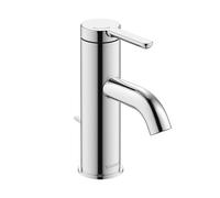 Duravit Mitigeur monocommandé pour lavabo C.1 S FreshStart Minusflow saillie 91mm Chrome brillant