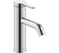 Duravit C.1 Mitigeur monocommande de lavabo M, sans vidage, saillie 113mm, C11020002010, Couleur: chrome