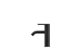 Duravit C.1 Mitigeur monocommande de lavabo M, sans vidage, saillie 113mm, C11020002046, Couleur: Noir Mat