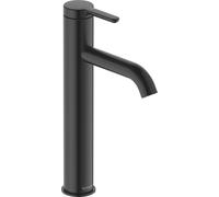 Duravit C.1 mitigeur lavabo L C11033002046 FreshStart, MinusFlow, sans tirette, noir mat