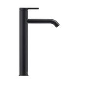 Mitigeur lavabo Duravit C.1 XL C11040002046, saillie 166 mm, sans bonde clic-clac, noir mat