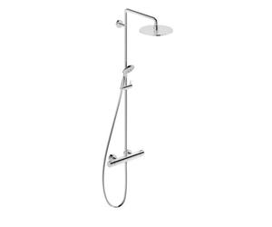 Duravit C.1 - Set de douche avec thermostat, chrome C14280008010