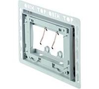 Duravit DuraSystem - Support de fixation pour plaque de déclenchement, blanc WD6001011000