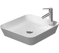 Duravit Cape Cod vasque à poser 2340460000 46 x 46 cm, blanc , avec trou pour robinetterie, sans trop-plein