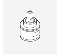 Duravit Cartouche pour mitigeur de lavabo monocommande, T537866,