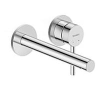 Duravit Circle Mitigeur monocommandé pour lavabo, saillie 200 mm, encastré, sans garniture de vidage, chrome, CE1070004010