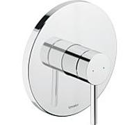 Duravit Circle mitigeur de douche à encastrer CE4210010010 rosace ronde, avec parties visibles, unité fonctionnelle, chromé