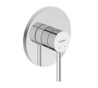Duravit Circle - Mitigeur de douche encastré, avec corps d’encastrement, chrome CE4210007010