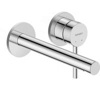 Duravit Circle Mitigeur monocommandé pour lavabo, saillie 200 mm, encastré, sans garniture de vidage, chrome, CE1070004010