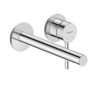 Duravit Circle Mitigeur monocommandé pour lavabo, saillie 200 mm, encastré, sans garniture de vidage, chrome, CE1070004010