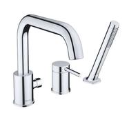 Duravit Circle Robinetterie sur gorge de baignoire avec mitigeur monocommande, CE5260000010,