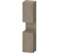 Duravit Collection One armoire haute, charnières à droite, 400x360x1760mm, niche chêne terra, QA1346R35350000, Couleur: Chêne Terra