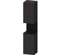 Duravit Collection One Armoire haute, charnières à gauche, 400x360x1760mm, niche chêne noir, QA1346L16800000