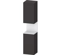 Duravit Collection One Armoires hautes, charnières à droite, 400x360x1760mm, niche blanc mat, QA1346R18800000