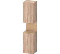 Duravit Collection One Armoires hautes, charnières à droite, 400x360x1760mm, niche chêne naturel, QA1346R30550010