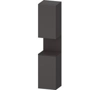 Duravit Collection One Armoires hautes, charnières à droite, 400x360x1760mm, niche graphite super mate, QA1346R80490000, Couleur: Graphite mat
