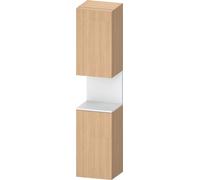 Duravit Collection One Armoires hautes, charnières à gauche, 400x360x1760mm, niche blanc mat, QA1346L18300010