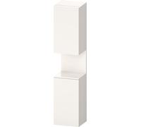 Duravit Collection One Armoires hautes, charnières à gauche, 400x360x1760mm, niche blanc ultra-brillant, QA1346L22840000