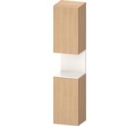 Duravit Collection One Armoires hautes, charnières à gauche, 400x360x1760mm, niche blanc ultra-brillant, QA1346L22300000