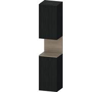 Duravit Collection One Armoires hautes, charnières à gauche, 400x360x1760mm, niche chêne terra, QA1346L35160010, Couleur: ChÃªne noir/avec Ã©clairage de niche