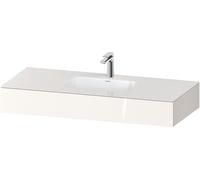 Duravit Collection One lavabo à encastrer avec console, 1200x550x170mm, QA4692022220000, Couleur: Blanc brillant