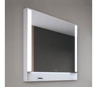 Duravit Qatego miroir 80x75 cm rectangulaire avec éclairage blanc QA7082018180000