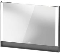 Duravit Collection One Miroirs, champs lumineux latéraux, intensité lumineuse variable, 1000x750x65mm, QA7083049490000, Couleur: Graphite mat