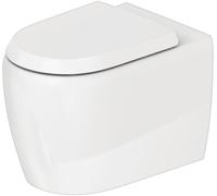 Duravit Collection One WC sur pied, à fond creux, sortie : horizontale, 390x600x400mm, rimless, 2020092000, Couleur: Blanc avec HygieneGlaze
