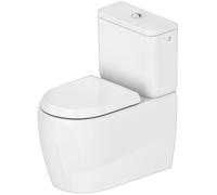 WC suspendu Duravit Collection One, à chasse d'eau profonde, référence 2021090000, 39 x 60 cm, 6 l, sans bride, blanc brillant