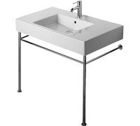 Duravit console métallique Vero chrome, de WT 032 985, réglable en hauteur