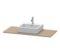 Duravit Console XSquare XS060F07575 16x1200x550 mm avec découpe lin