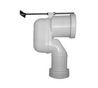 Duravit - coude de raccordement Vario pour WC, évacuation par le bas 8990250000