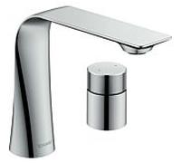 Duravit D. 2000 Duravit 2 trous D11120009010 sans garniture de vidage, avec poignée rotative, saillie 148 mm, chromé