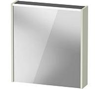 Duravit D-Code armoire à glace DC7105RHHHH2000 650x700 mm, vert pâle mat, avec éclairage et prise J