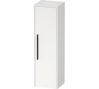 Duravit D-Code armoire mi-haute DC1338RBD180000 poignées diamant noir, Weiß Matt , 400x1320x36 mm