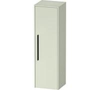 Duravit D-Code armoire mi-haute DC1338RBDHH0000 poignée noir diamant, vert pâle mat, 400x1320x36 mm