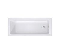 Duravit D-Code baignoire, 1700x700mm, rectangulaire, version encastrable, 155 litres, 1 inclinaison du dossier, blanc ultra-brillant, 700670000000000