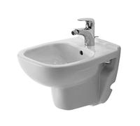 Duravit D-Code - Bidet suspendu Compact, blanc 22371500002
