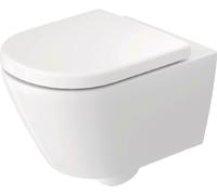 Duravit Cuvette de WC suspendue D‑Code 29030900212 – sans rebord, 540 mm, blanc brillant
