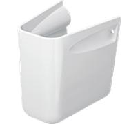 Duravit D-Code demi-colonne, 245x268, pour lavabos, blanc brillant, 0857180000